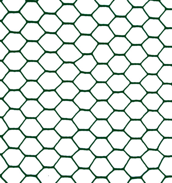 Siatka ogrodzeniowa heksagonalna PCV 13/1×25 m